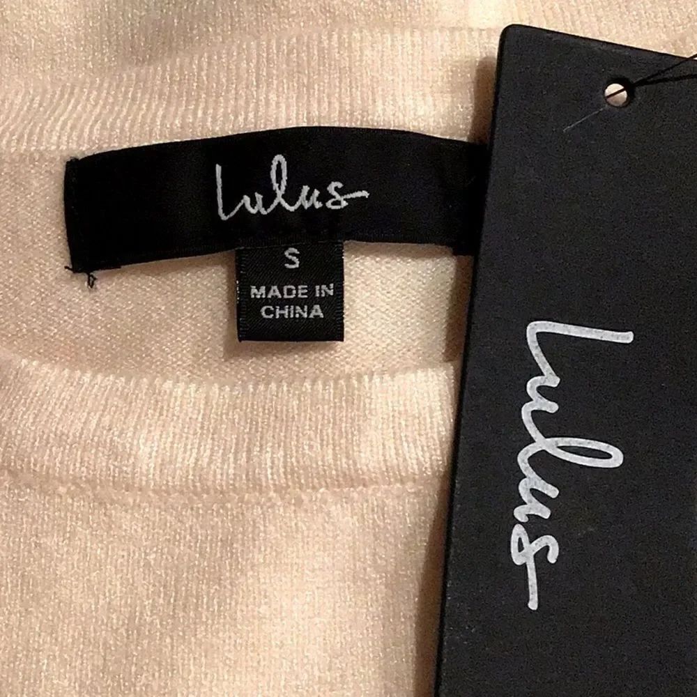 Lulus Cream Classic Crew Neck Sweater - Picture 12 of 14